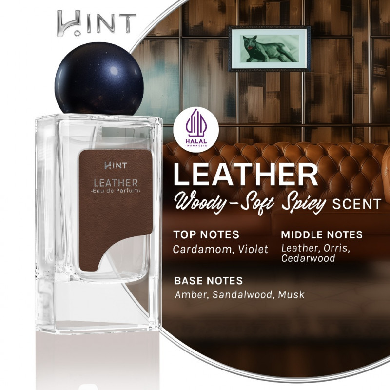 Jual Hint Leather Eau De Parfum Termurah Desember Beautyhaul