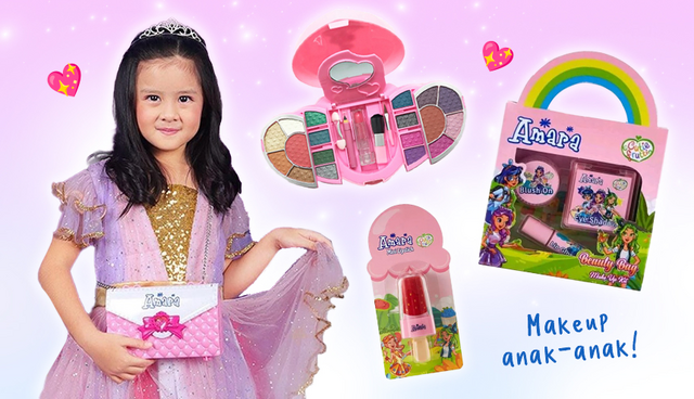Amara Cosmetics: Brand Makeup Lokal Khusus Anak-Anak!