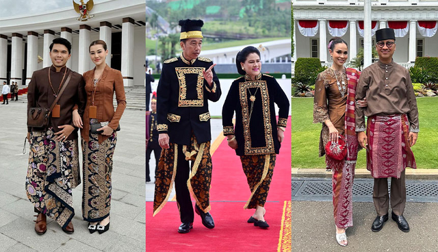 Deretan Busana Adat yang Bikin Upacara 17 Agustus seperti Met Gala ala Indonesia