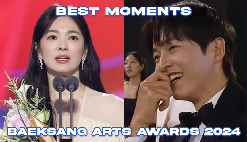 Best Moments Baeksang Arts Awards 2024: Song Hye Kyo dan Song Joong Ki Reunited!