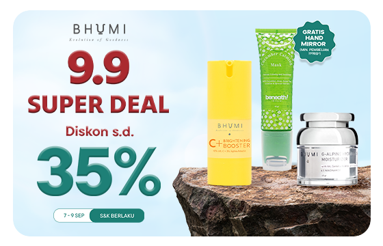 BHUMI - 9.9 SUPER DEAL: DISC UP TO 35% + XTRA DISC UP TO 99RB