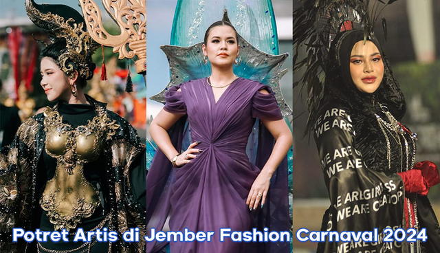 Potret Artis di Jember Fashion Carnaval 2024: Mulai Tiara Andini, Raisa sampai Aurel Hermansyah!