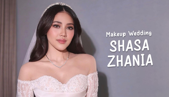 Tiru Makeup Wedding Shasa Zhania, Ini Rekomendasi Produknya!