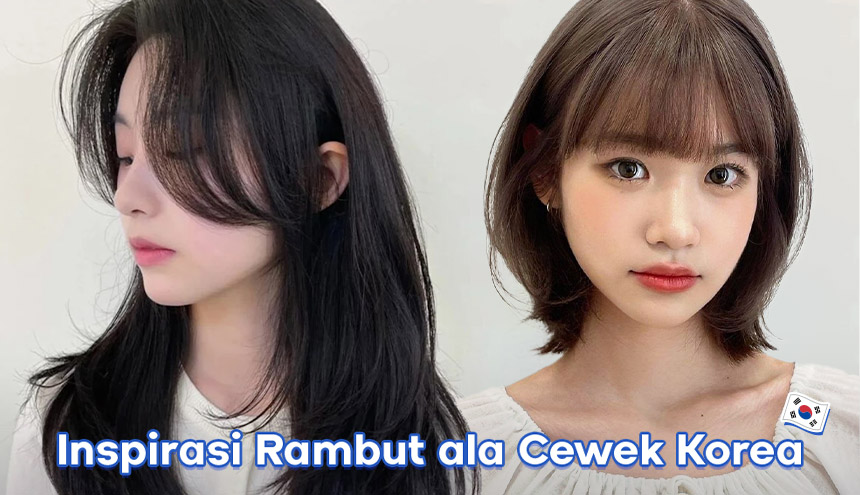 Inspirasi Model Potongan Rambut ala Cewek Korea yang Super Kece