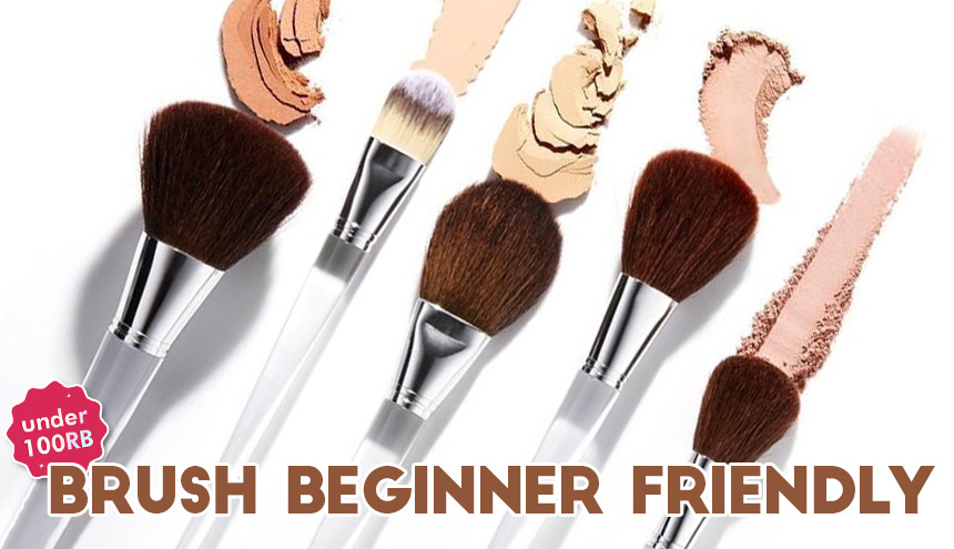Jenis & Fungsi Makeup Brush di bawah 100RB, Beginner Friendly!