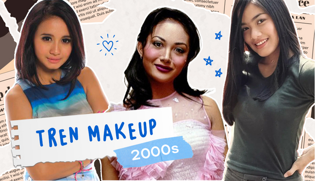 Contek Makeup 2000s Versi Lokal ala KD, Marshanda, Sampai Laudya Cynthia Bella, Supaya Makin On Point