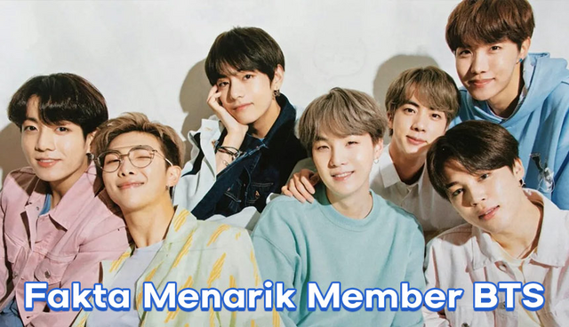 Fakta Menarik Soal Member BTS, Mulai dari Jimin, Suga sampai RM!