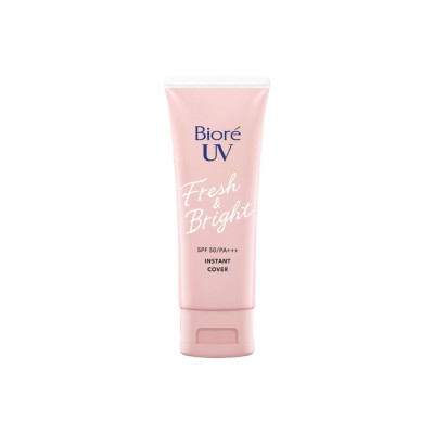 BIORE UV Fresh & Bright Instant Cover Sunscreen SPF 50+ PA+++