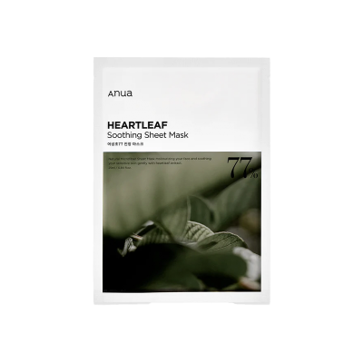 ANUA HEARTLEAF 77% SOOTHING SHEET MASK 25ml (1PCS)