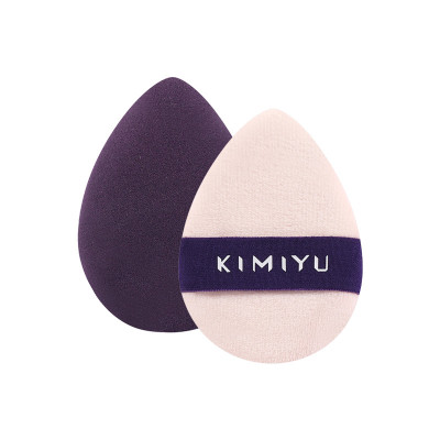 KIMIYU Dual Blend 2in1 Puff and Sponge with Case