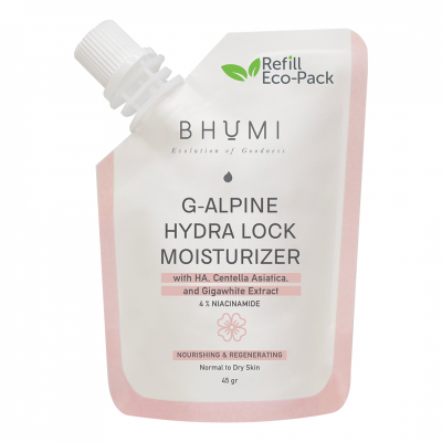 BHUMI [CLEARANCE SALE] Refill Pack G-alpine Hydra Lock Moisturizer 45gr