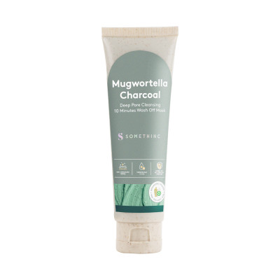 SOMETHINC Mugwortella Charcoal Deep Pore Cleansing 10 Minutes Wash Off Mask