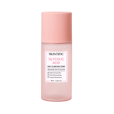 SKINTIFIC Glycolic Acid Daily Clarifying Toner