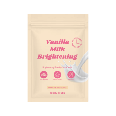 TEDDY CLUBS Vanilla Milk Brightening Powder Mask