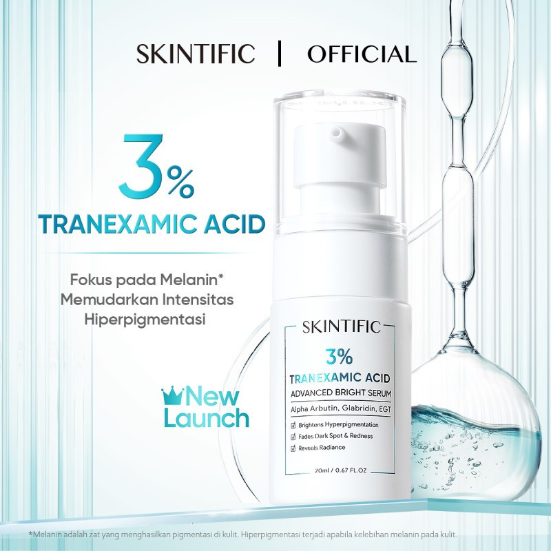 Jual Skintific 3 Tranexamic Acid Advanced Bright Serum Termurah