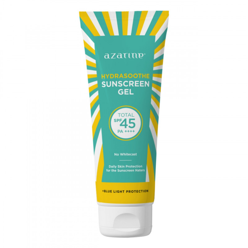 Jual Azarine Hydrasoothe Sunscreen Gel SPF45+++ Termurah Juli 2022 | BeautyHaul