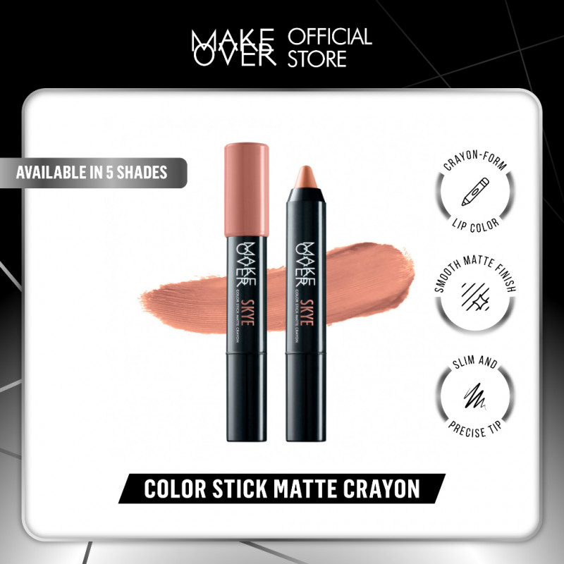 Jual Make Over Color Stick Matte Crayon Termurah April 2024 Beautyhaul 1710