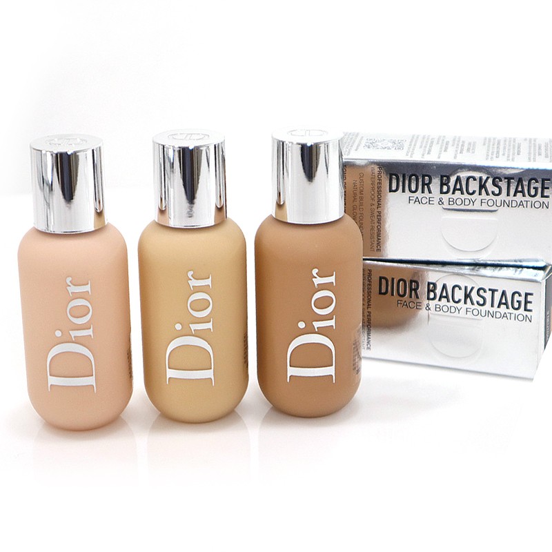 dior backstage foundation for oily skin