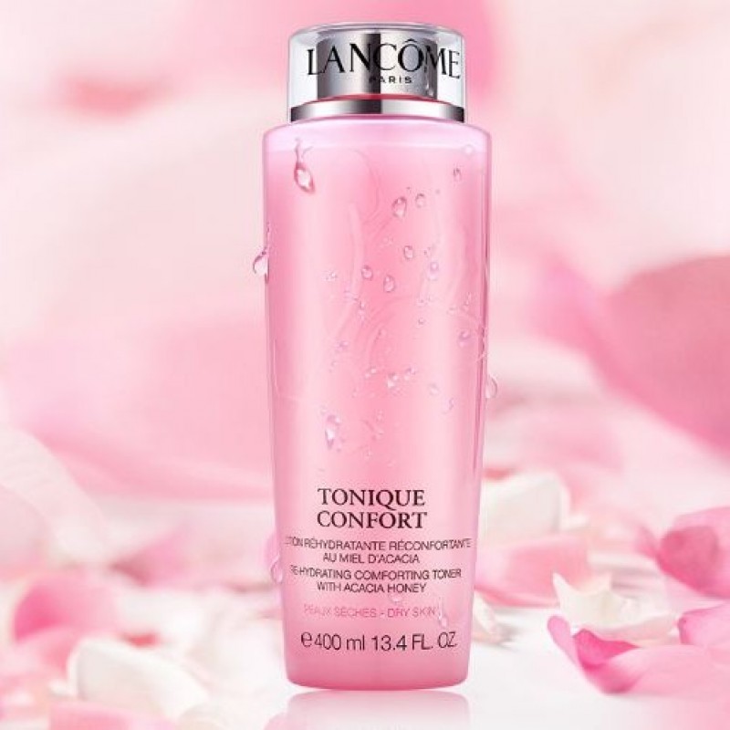Lancome Creme Mousse Confort Cleanser + Tonique Rehydrating Comforting  Toner GWP