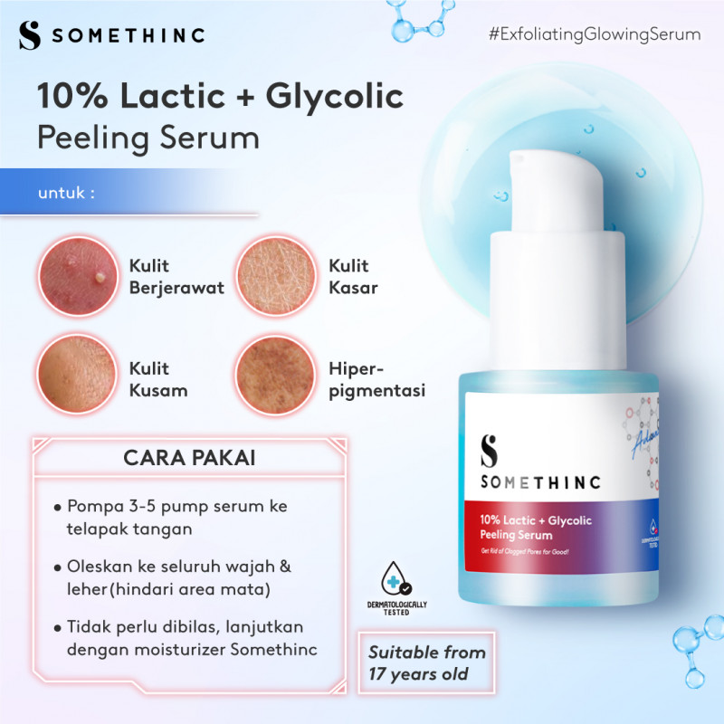 Jual Somethinc 10 Lactic Glycolic Peeling Serum Termurah November 2024 Beautyhaul 1679