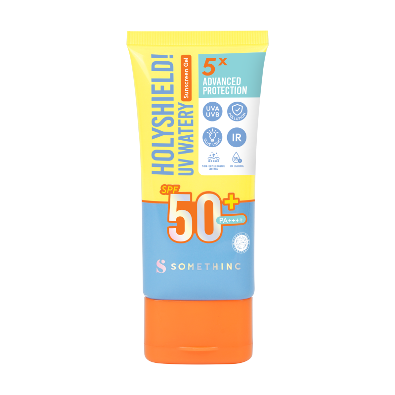 Jual Somethinc Holyshield! UV Watery Sunscreen Gel SPF 50+ PA++++ Termurah  Mei 2024 | BeautyHaul