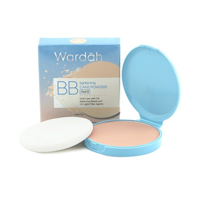 WARDAH (Refill) Lightening BB Cake Powder - #1 Situs Jual Skin Care