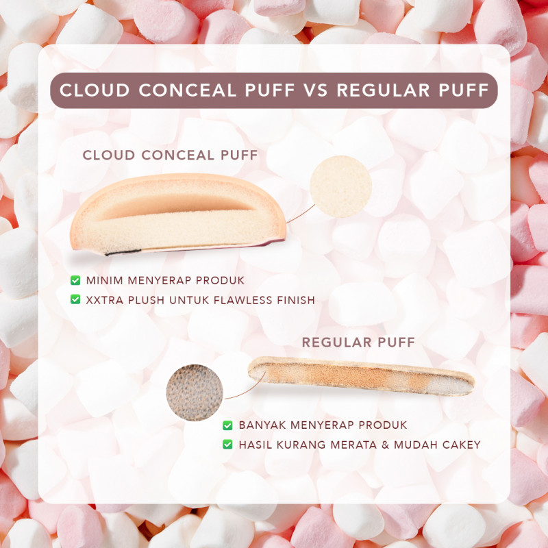 Jual Aeris Beaute Cloud Conceal Puff Termurah November Beautyhaul